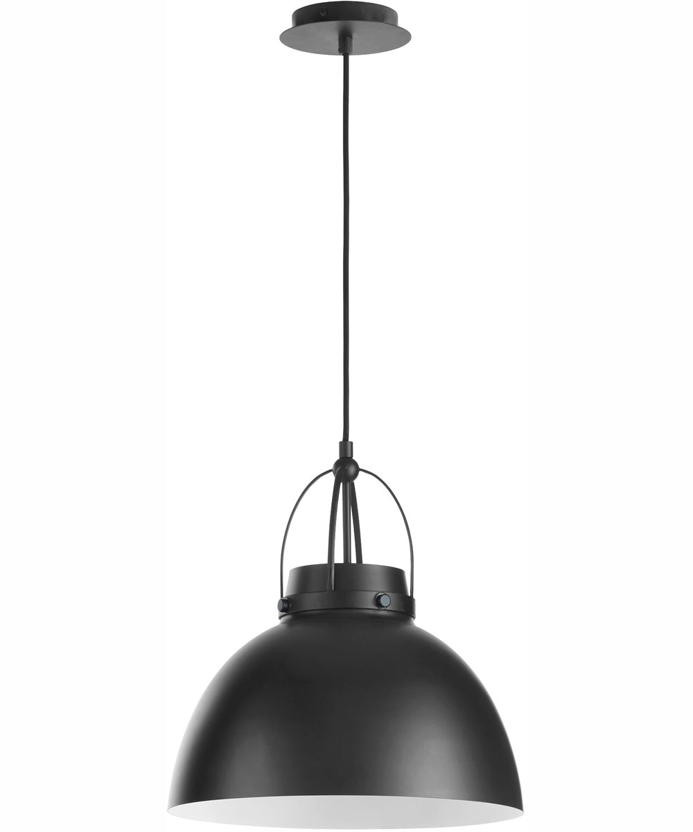 1-light Pendant Matte Black