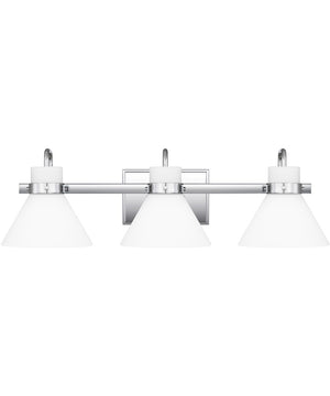 Regency Large 3-light Bath Light Polished Chrome