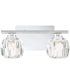 Regalia Medium 2-light Bath Light Polished Chrome