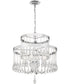 Alva 4-light Pendant Polished Chrome