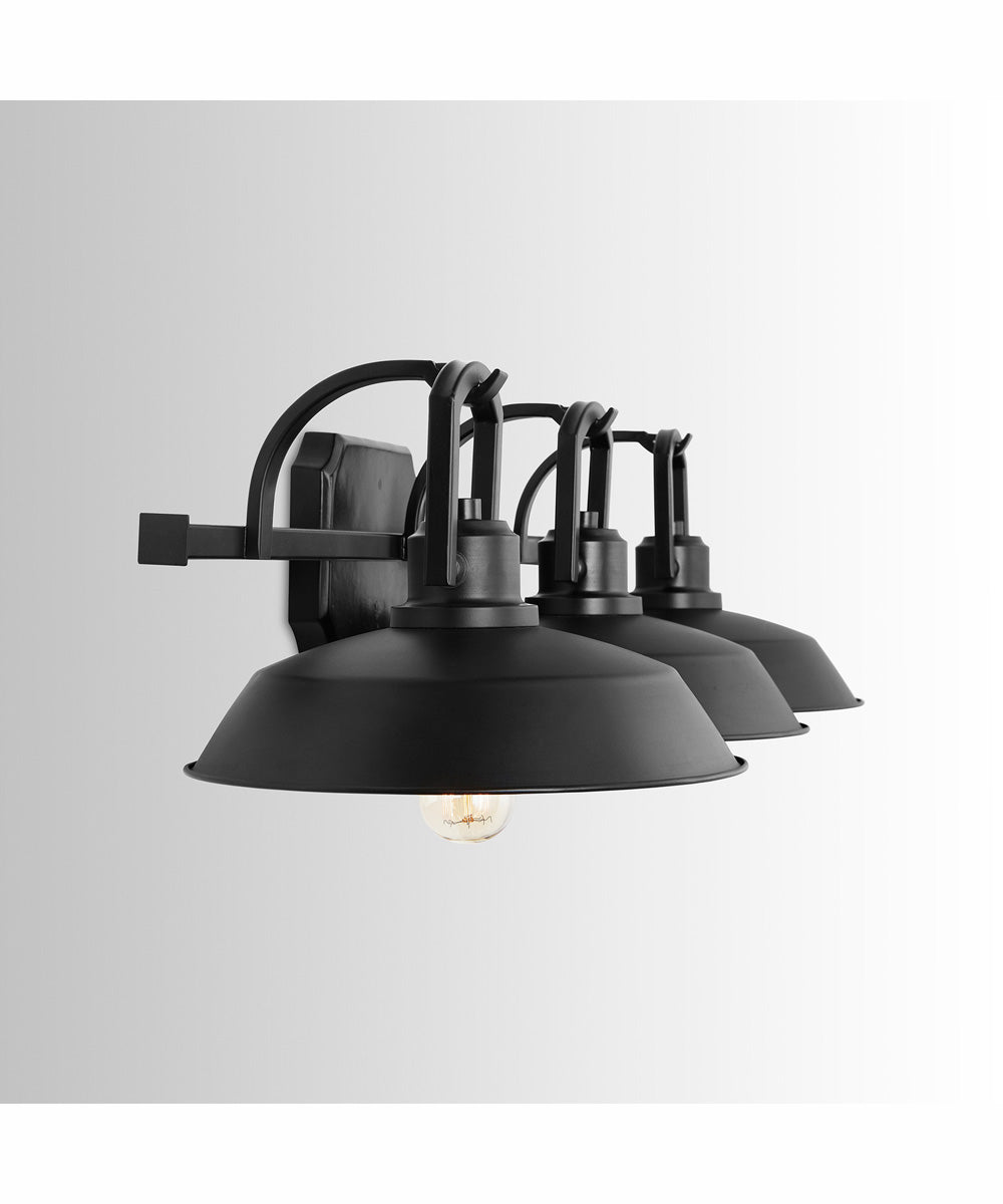 Henderson 3-Light Vanity Matte Black