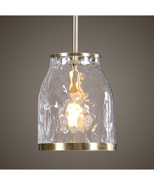 Crossley 1 Light Glass Mini Pendant