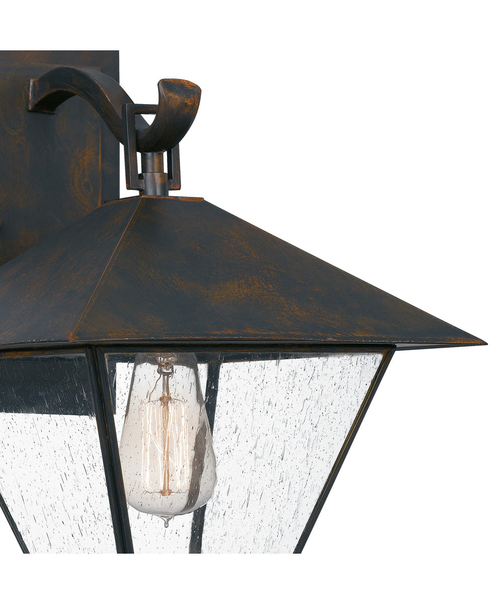 Corporal Large 1-light Outdoor Wall Light Industrial Bronze