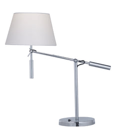 Hotel 31"H 1-Light LED Table Lamp Light Fixture Polished Chrome Finish by Maxim