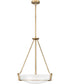 Hathaway LED-Light Medium Pendant in Heritage Brass