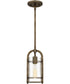 Toscana Small 1-light Mini Pendant Statuary Bronze