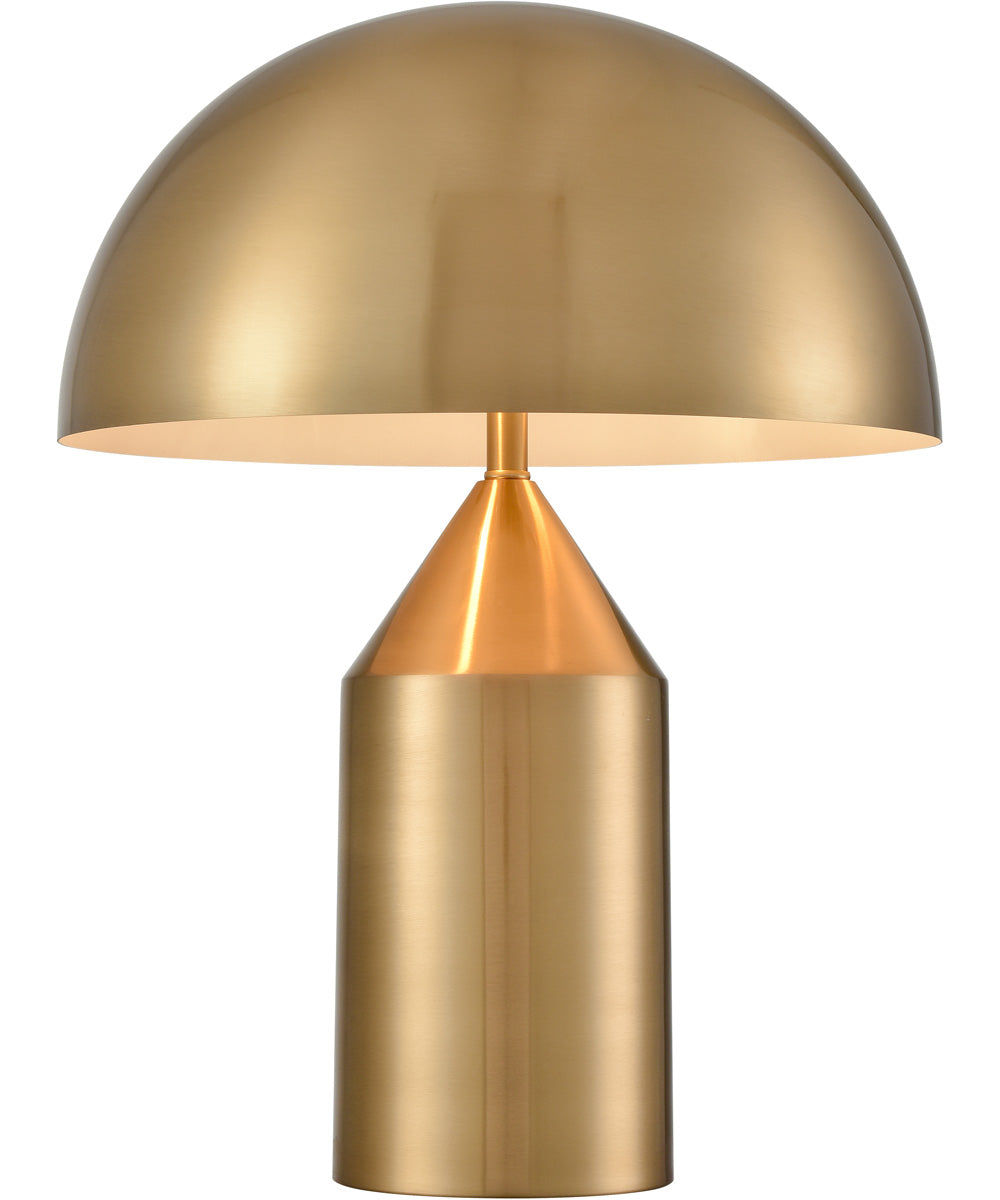 Pilleri 22'' High 2-Light Desk Lamp - Brass