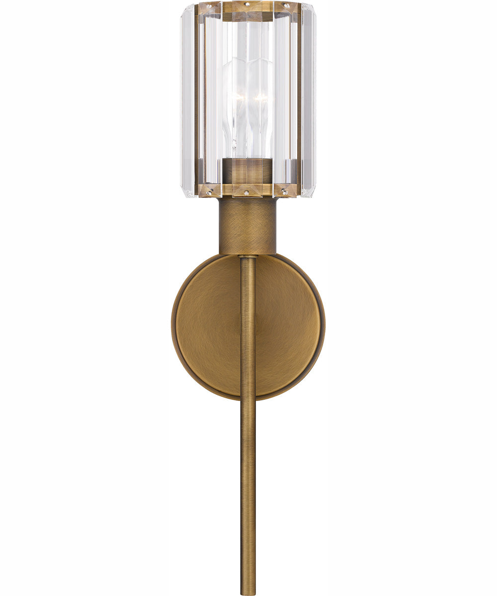 Isla Small 1-light Wall Sconce Weathered Brass