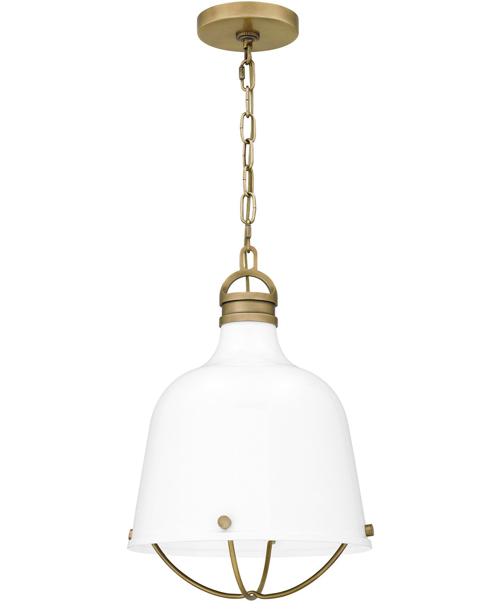 Adlington Small 1-light Mini Pendant Weathered Brass