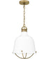 Adlington Small 1-light Mini Pendant Weathered Brass