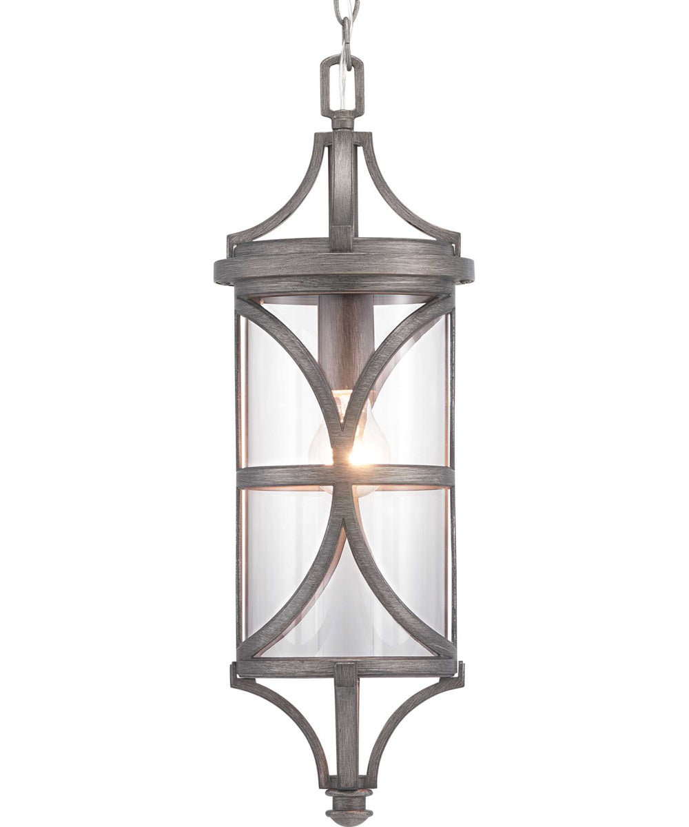 Morrison 1-Light Hanging Lantern Antique Pewter