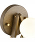 Sabine 5'' Wide 1-Light Vanity-Light - Pecan/Brushed Gold