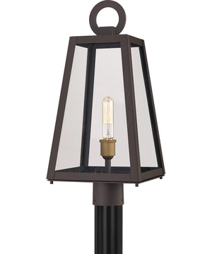 Poplar Point Large 1-light Outdoor Post Light Old Bronze