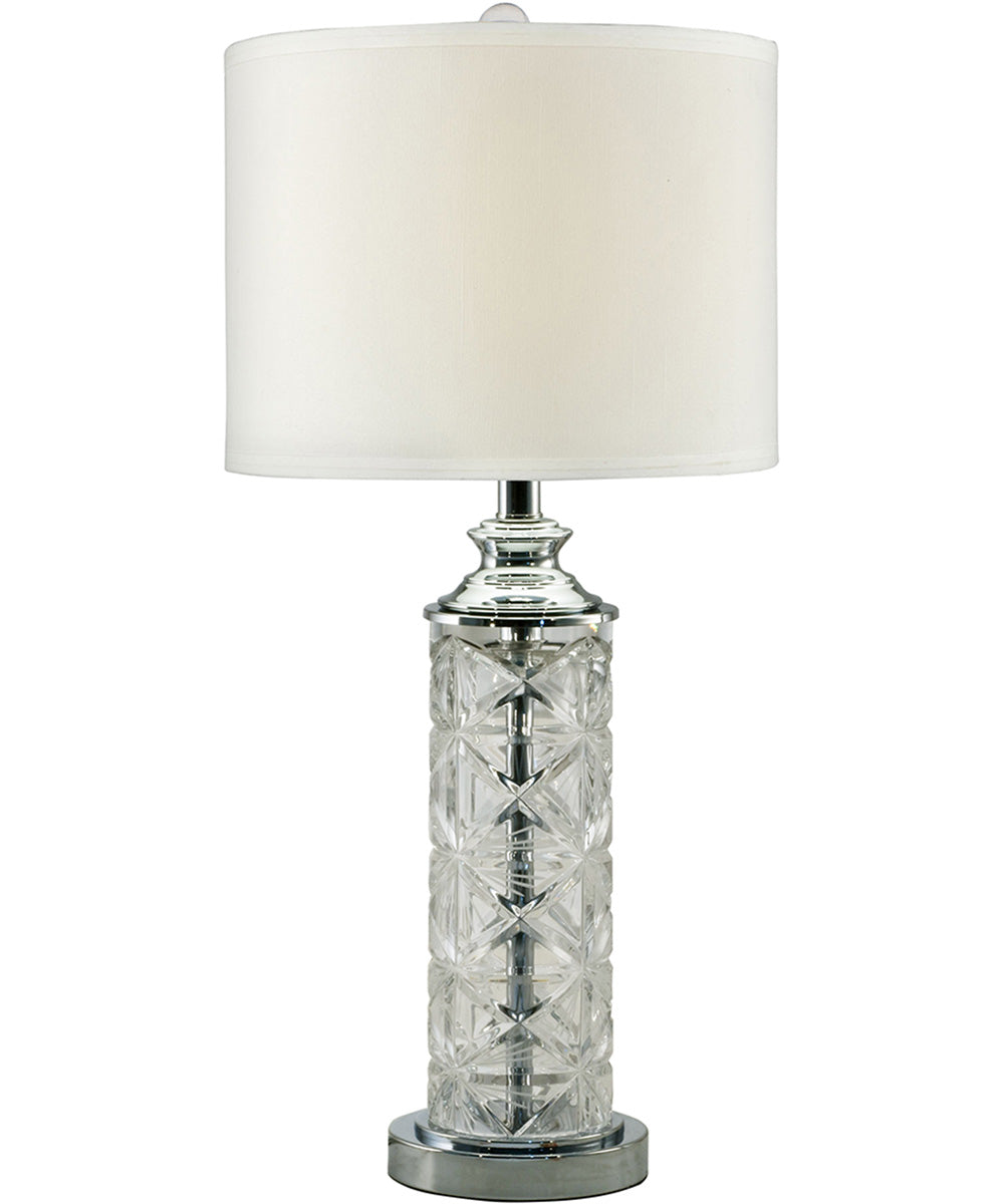 Kaia 24% Lead Hand Cut Crystal Table Lamp