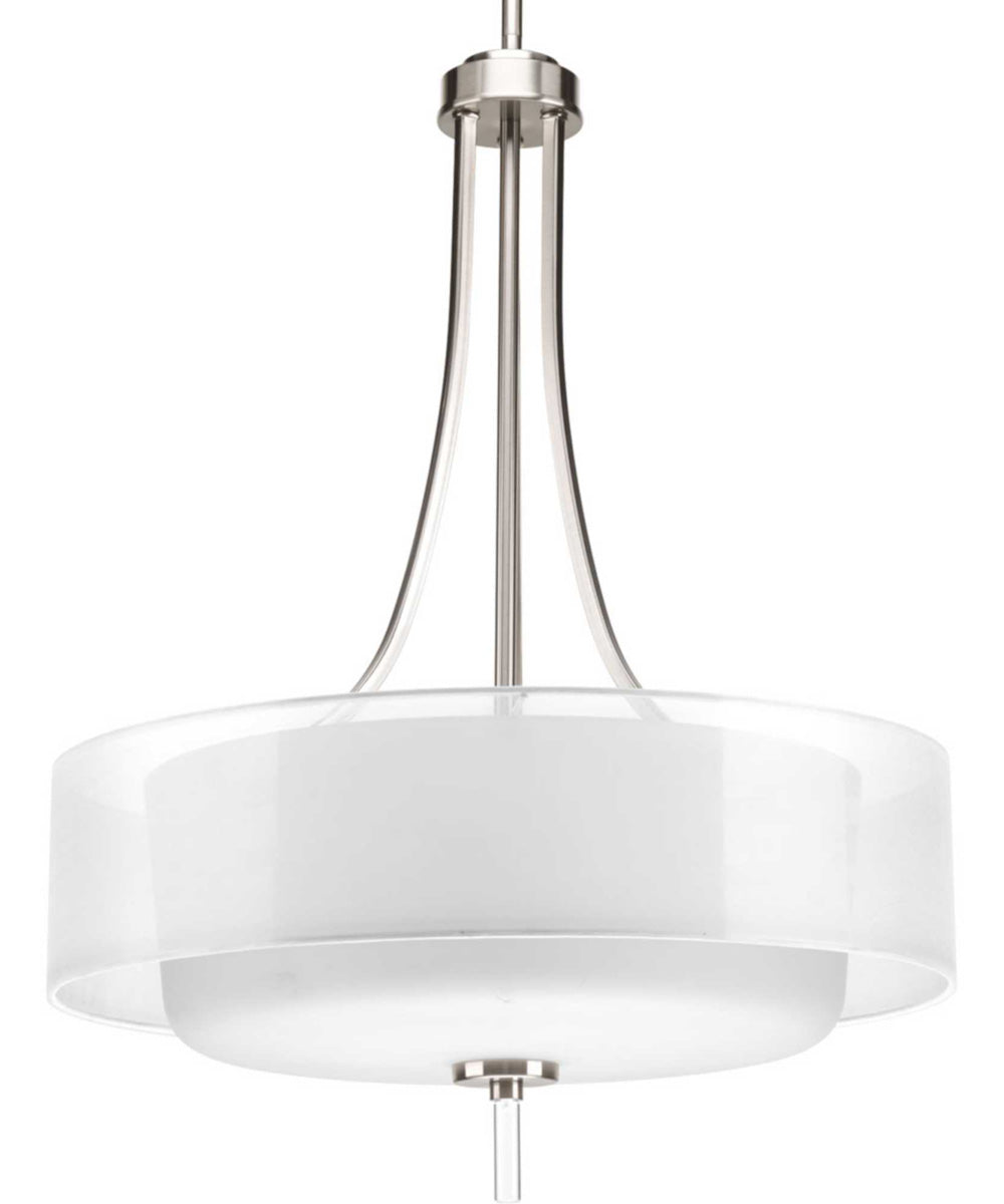 Invite 4-Light Pendant Brushed Nickel