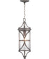 Morrison 1-Light Hanging Lantern Antique Pewter