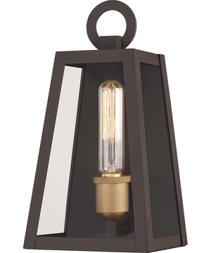 Poplar Point Small 1-light Outdoor Wall Light Old Bronze