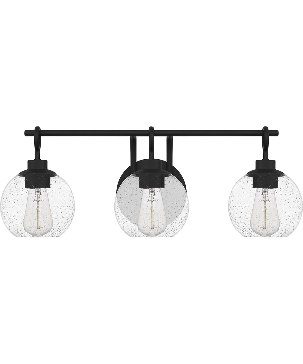 Winston Large 3-light Bath Light Matte Black