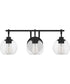 Winston Large 3-light Bath Light Matte Black