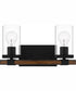 Nottinghill Medium 2-light Bath Light Matte Black