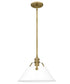 Jessup Small 1-light Mini Pendant Weathered Brass