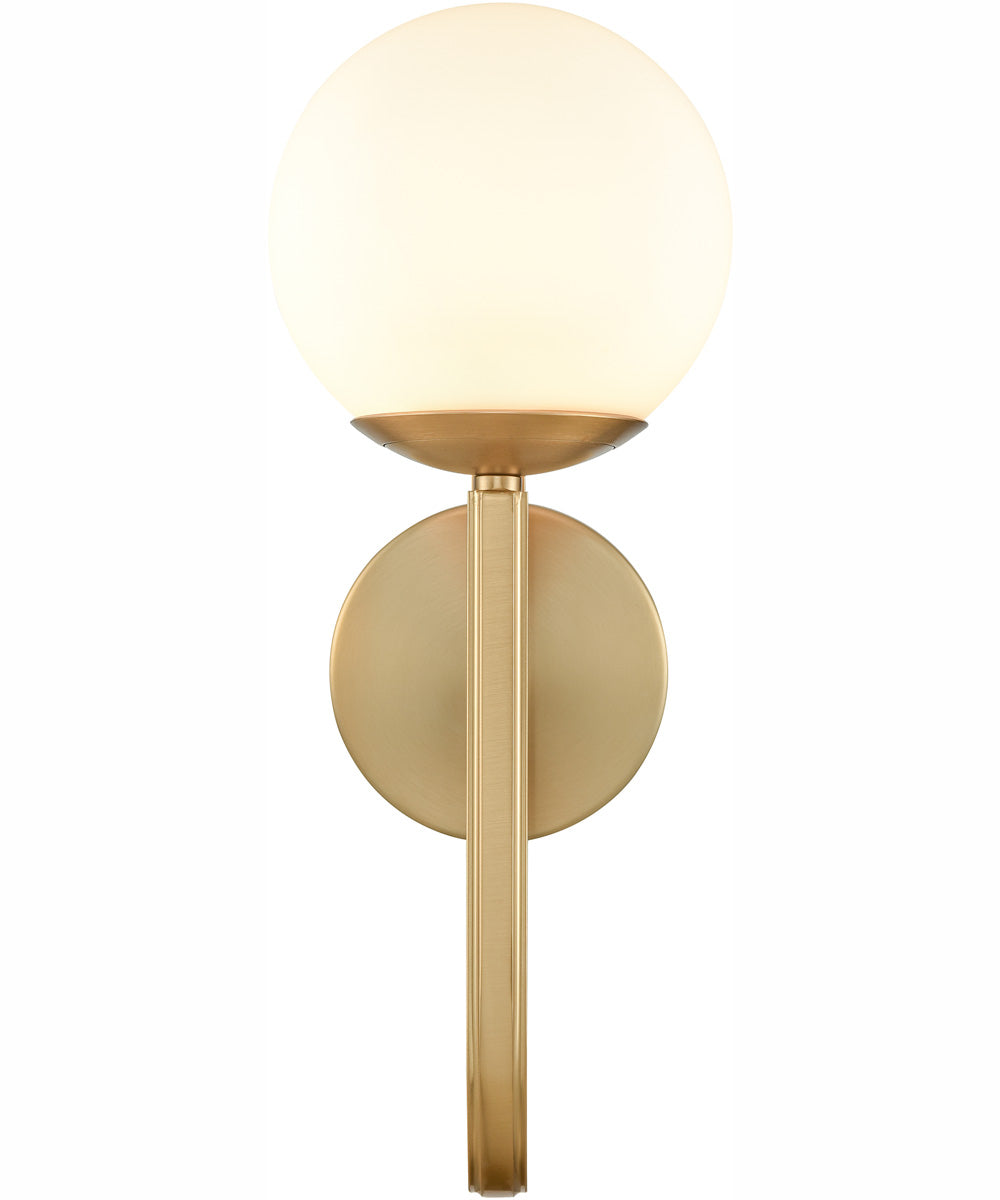 Caroline 6'' Wide 1-Light Vanity-Light - Brushed Gold