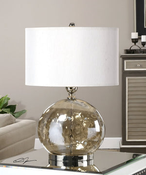 27"H Piadena Water Glass Lamp