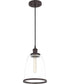 Leo Small 1-light Mini Pendant Old Bronze