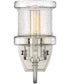 Danbury Small 1-light Wall Sconce Brushed Nickel