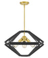 Dorsey 4-light Pendant Western Bronze