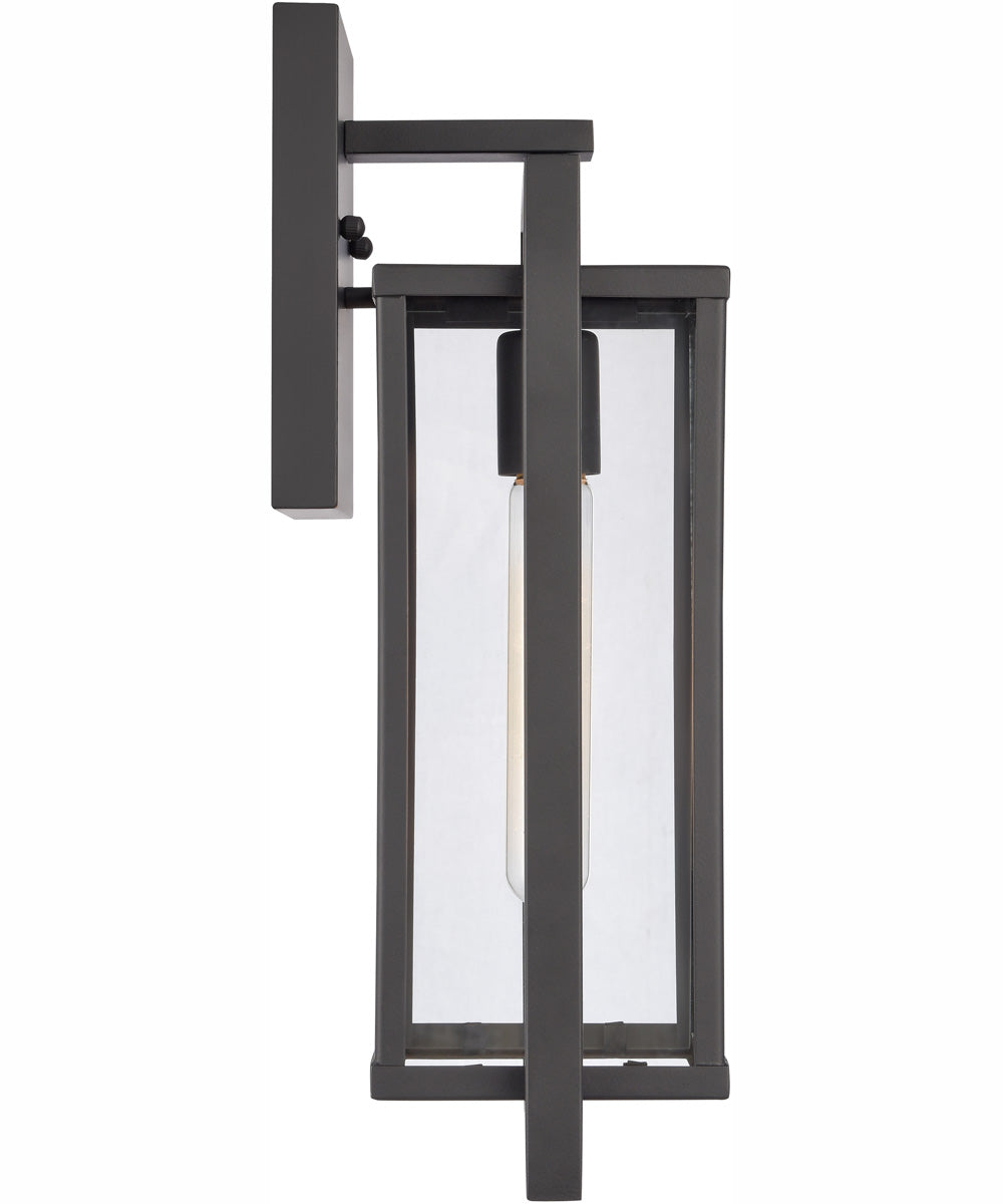 Gladwyn 16.5'' High 1-Light Outdoor Sconce - Matte Black