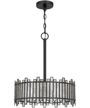 Hartman 3-light Pendant Matte Black