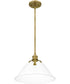 Jessup Small 1-light Mini Pendant Weathered Brass