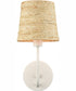 Abaca 15'' High 1-Light Sconce - Textured White