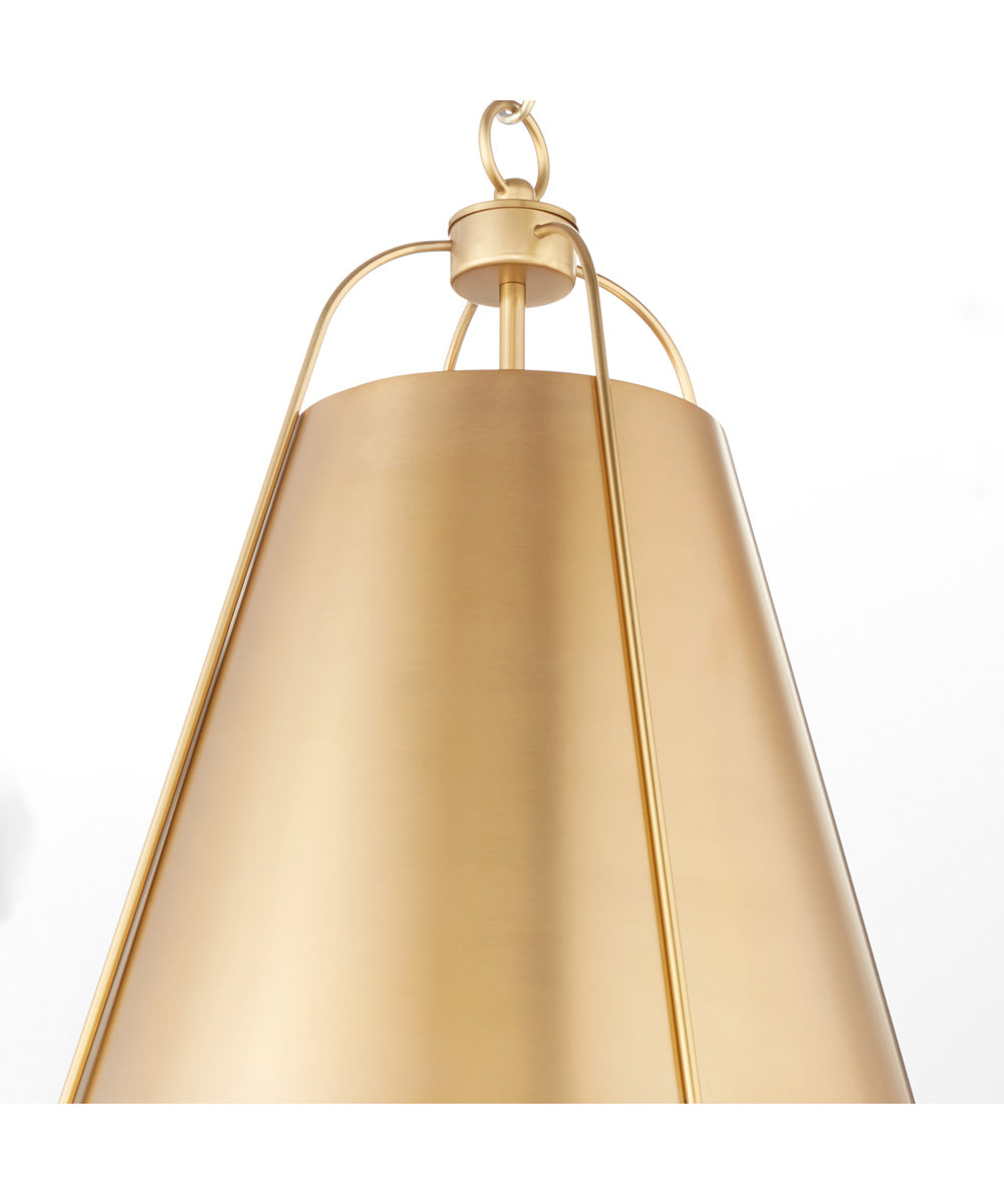 1-light Pendant Aged Brass