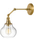 Elmdale Small 1-light Wall Sconce Weathered Brass