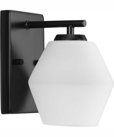 Copeland 1-Light Mid-Century Modern Vanity Light Matte Black