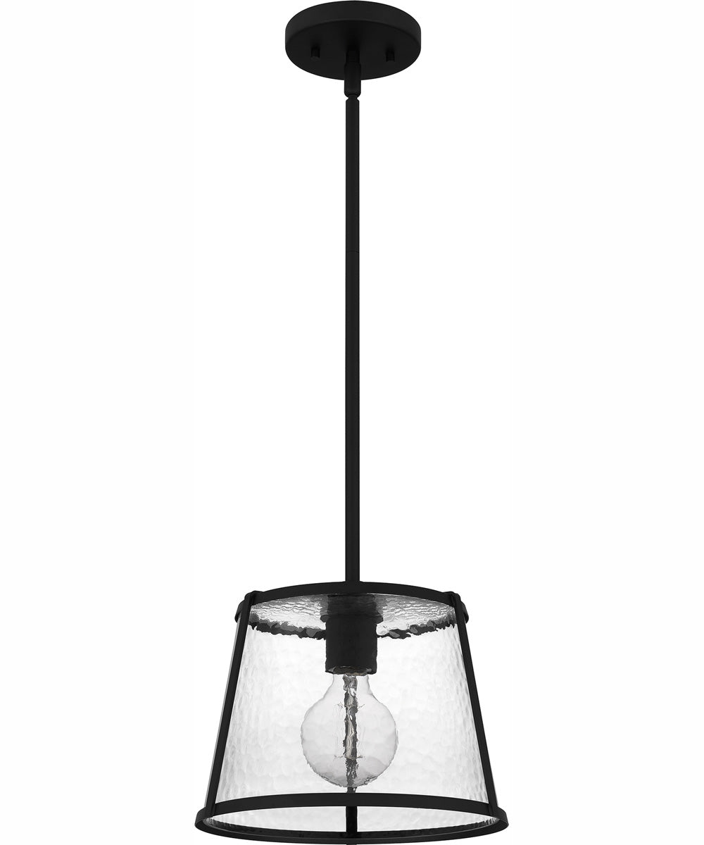 Quoizel Piccolo Pendant 1-light Mini Pendant Matte Black