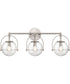 Langford 3-Light vanity-Light  Satin Nickel