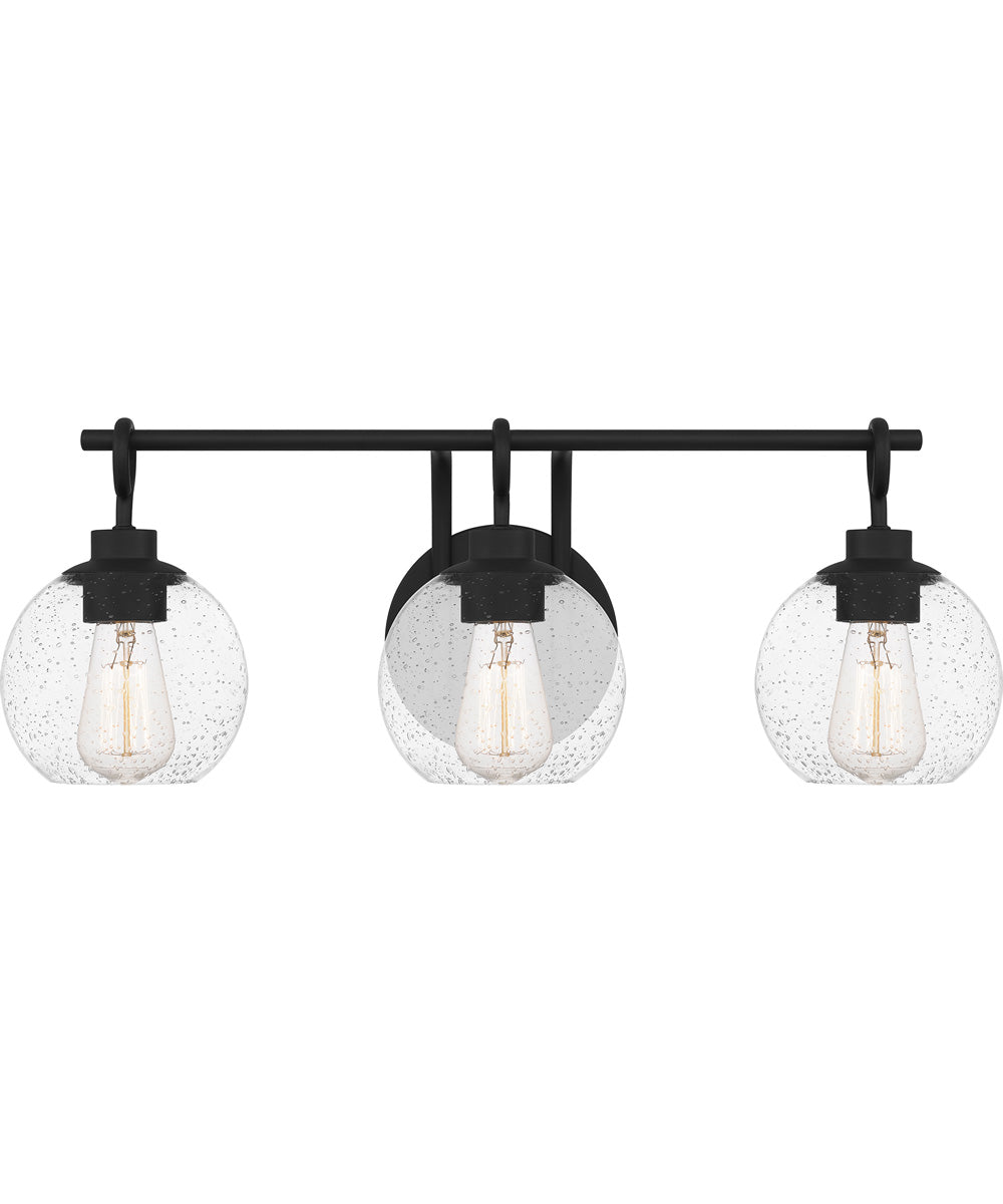 Winston Large 3-light Bath Light Matte Black