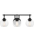 Winston Large 3-light Bath Light Matte Black