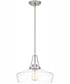 Quoizel Pendant 1-light Pendant Brushed Nickel