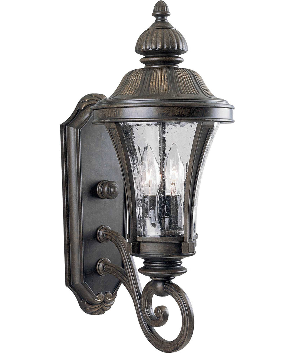 Nottington 2-Light Medium Wall Lantern Forged Bronze