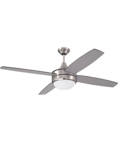 Phaze II 2-Light Ceiling Fan (Blades Included) Brushed Polished Nickel