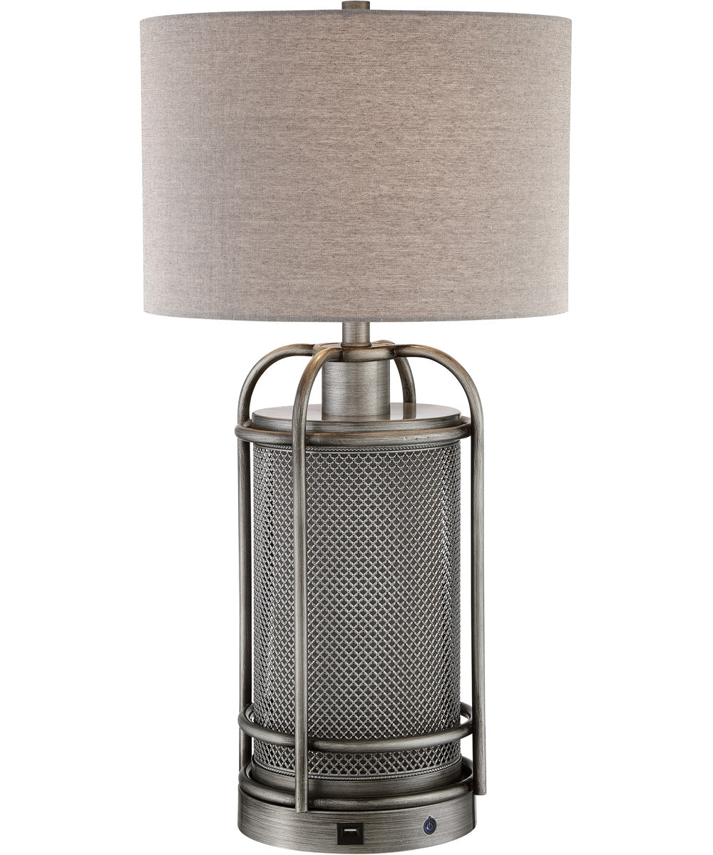 Rustie 1-Light Table Lamp With Wireless Speaker