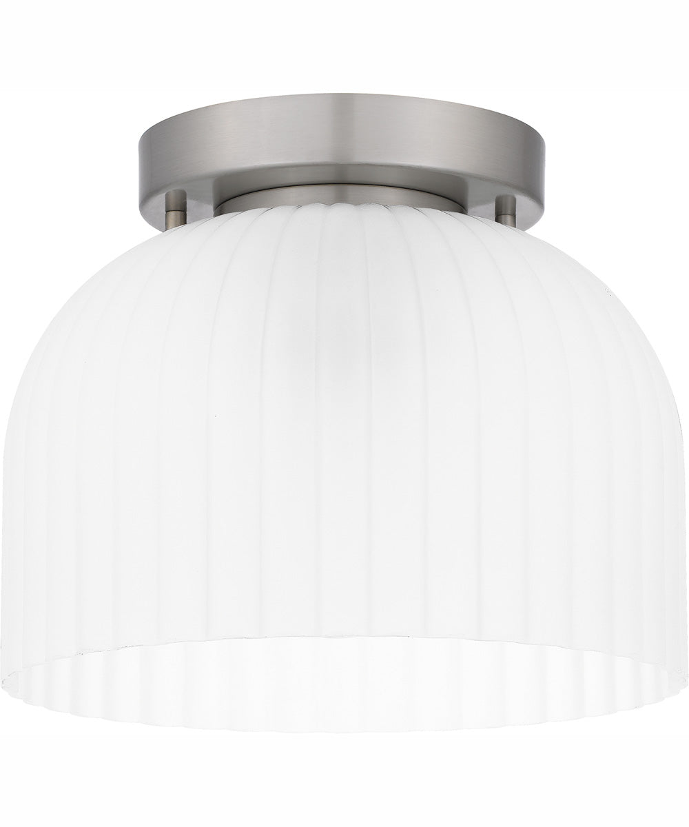 Quoizel Flush Mount Small 1-light Flush Mount Brushed Nickel