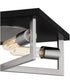 Brunson 4-light Flush Mount Brushed Nickel