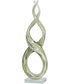 Intertwined Handcrafted Art Glass Sculpture