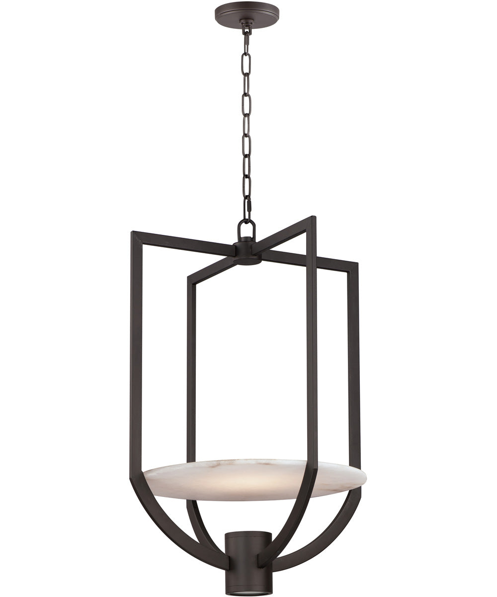 Quary 2-Light LED Pendant Dark Bronze