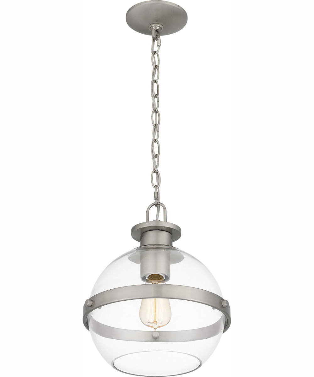 Quoizel Piccolo Pendant 1-light Mini Pendant Brushed Nickel